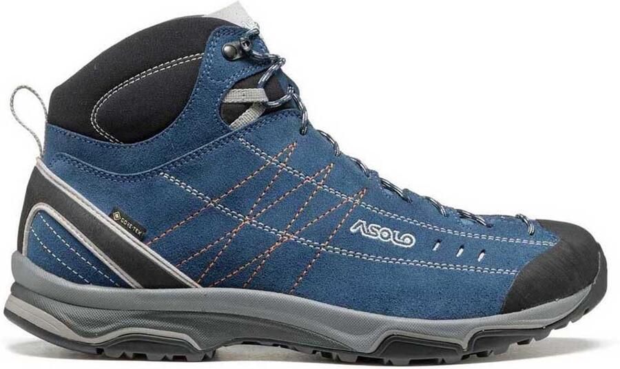 Asolo Nucleon Mid GV MM Wandelschoen Denim Blauw Nacht Blauw