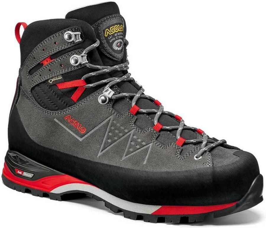 Asolo Traverse GV Wandelschoenen Heren Graphite Rosso