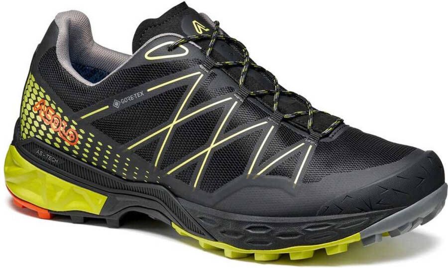 Asolo Tahoe Goretex Wandelschoenen Black Safety Yellow Heren