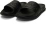 Aspact Zwarte Rock Slide Trendy Design Black Heren - Thumbnail 1