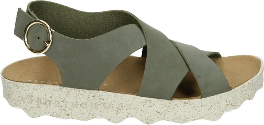 Asportuguesas CUSK Sandalen met hakDames Sandalen Groen