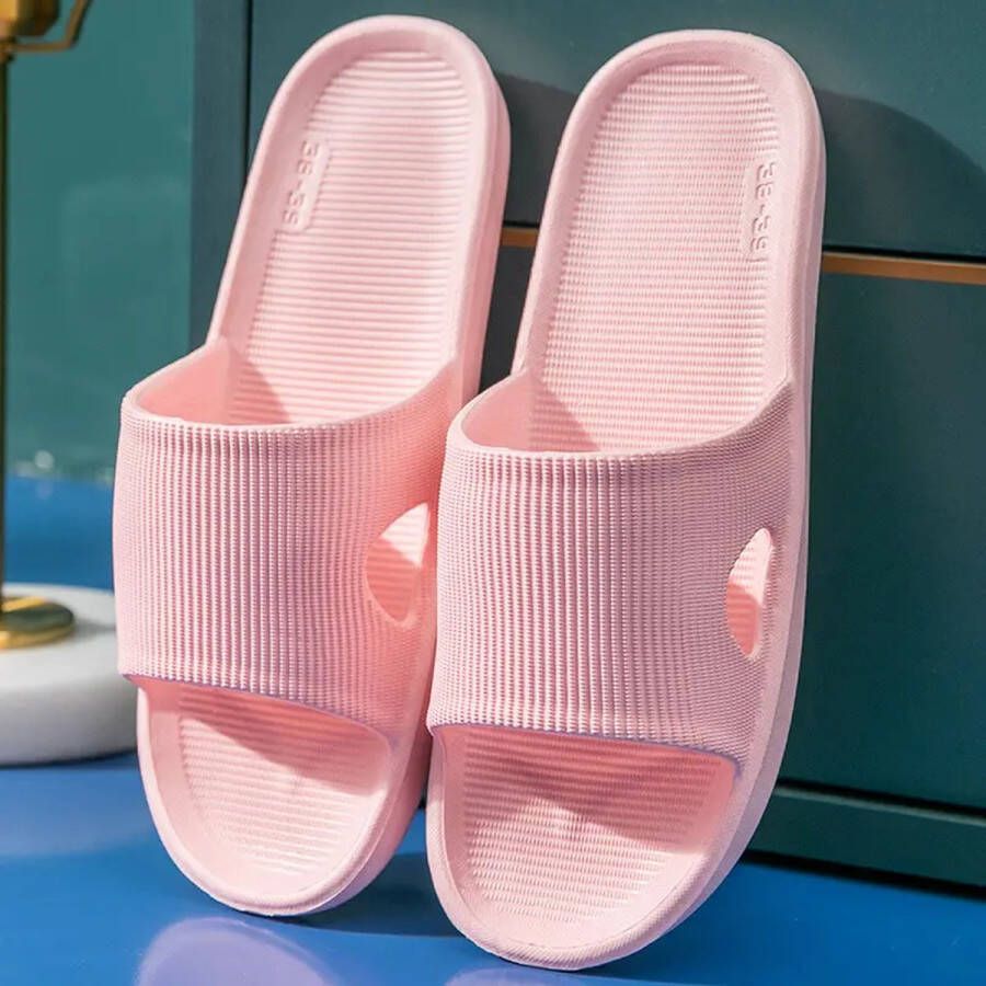 ASTRADAVI Casual Wear Slippers Trendy & Comfortabele Zomerschoenen Unisex Licht Roze