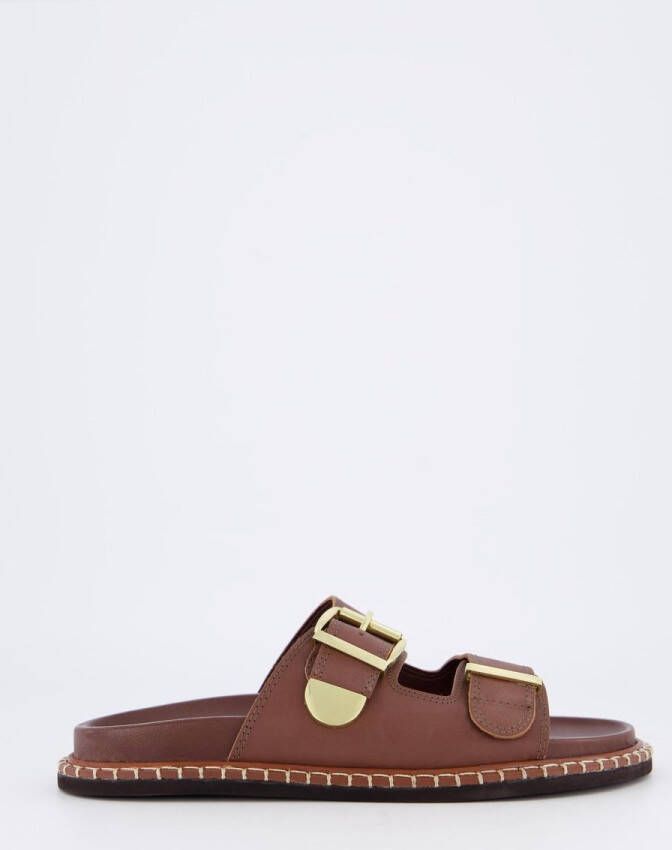 Atelier Verdi Dames Sonia Slipper Coffee