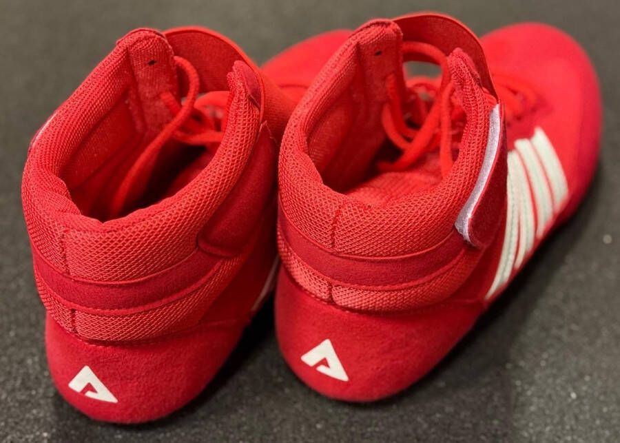 ATILIM FightersGear Professionele Vechtsport & Worstelen Schoenen Rood- Mannen Vrouwen- Hoge Top Wing Chun Kung Fu Boxing Taekwondo Karate Schoenen- Comfortabele Zachte Schoenen Volwassen Taekwondo Sneaker