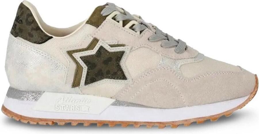 Atlantic stars Dames Sneakers Textiel Fluweel Rubber Zool Brown Dames - Foto 2