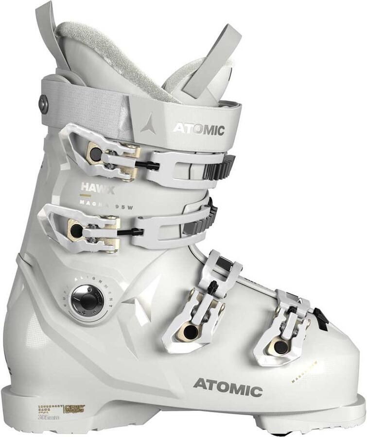 Atomic Hawx Magna 95 Gw Alpineskischoenen Voor Dames Wit 23.0