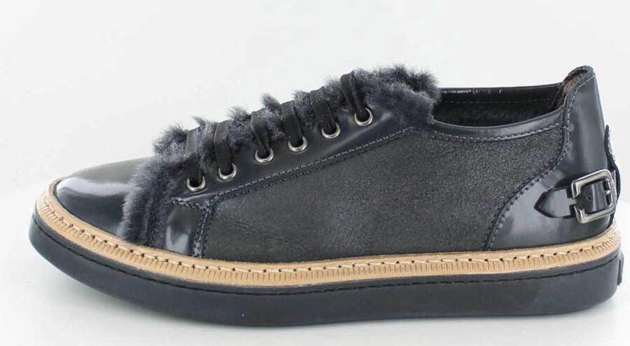 Attilio Giusti Leombruni D923005 schwarz unisex sneakers zwart