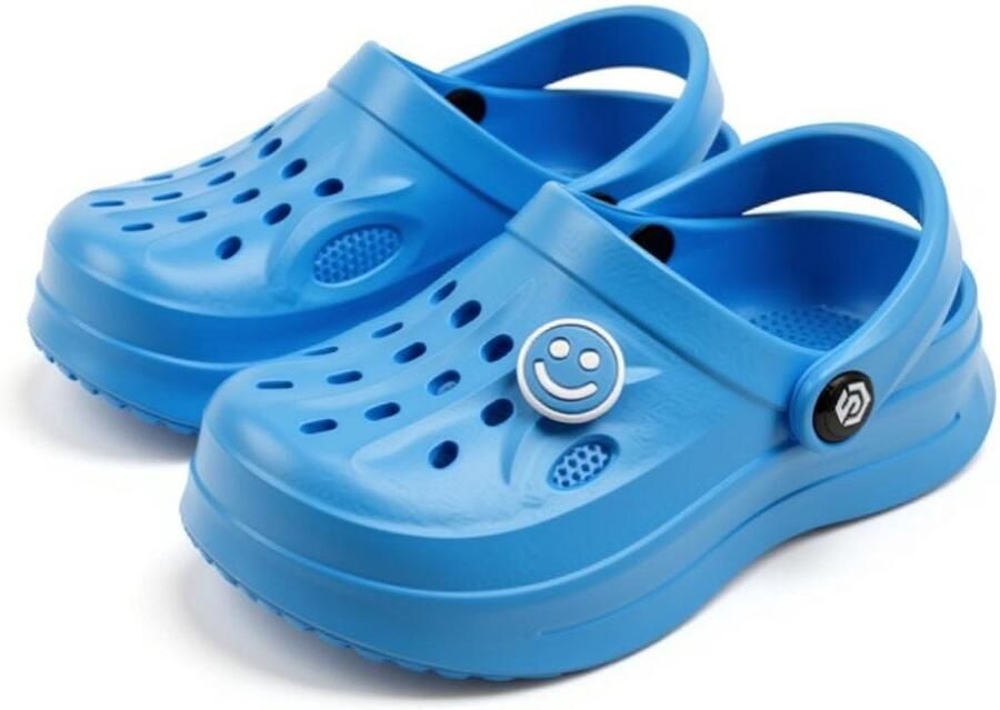 Attrezzo Slippers Badslippers Klompen Clogs Kinderen Blauw