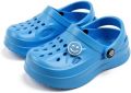 Attrezzo Slippers Badslippers Klompen Clogs Kinderen Blauw - Blauw
