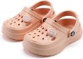 Attrezzo Slippers Badslippers Klompen Clogs Kinderen Zalm - Zalm