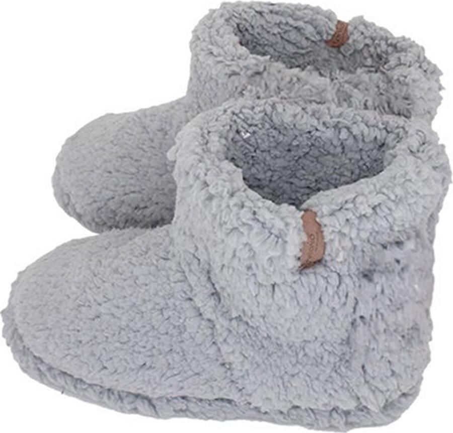 Attrezzo Sloffen Grijs Harde zool extra zacht