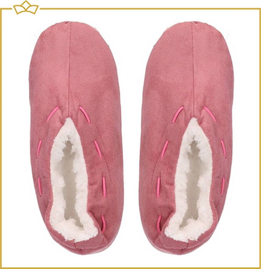 Attrezzo Pantoffels Kinderen Spaanse Sloffen Roze Heerlijk warm!