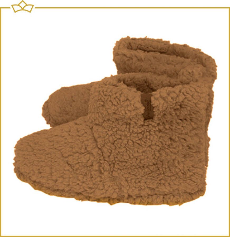 Attrezzo Sloffen Bruin Harde zool extra zacht