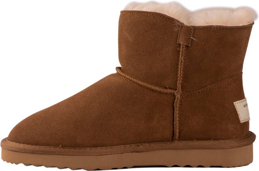 Aus Wooli Short Sheepskin Button Boot Cabarita