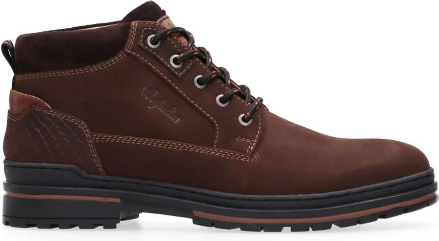 Australian art 15.1578.05 D47 Middelburg brown nubuck veterschoen heren