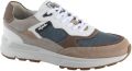 Australian Halifax KI5 Sneakers Grey Beige White Nubuck Heren Breedte H Grijs Beige Wit - Beige