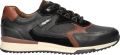 Australian Bakersville Sneakers Heren Leren Sneaker Zwart - Zwart