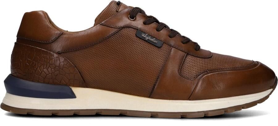 Australian CAMBRIDGE 15 1625 01 D21 Cognacbruine sneaker wijdte G - Foto 4