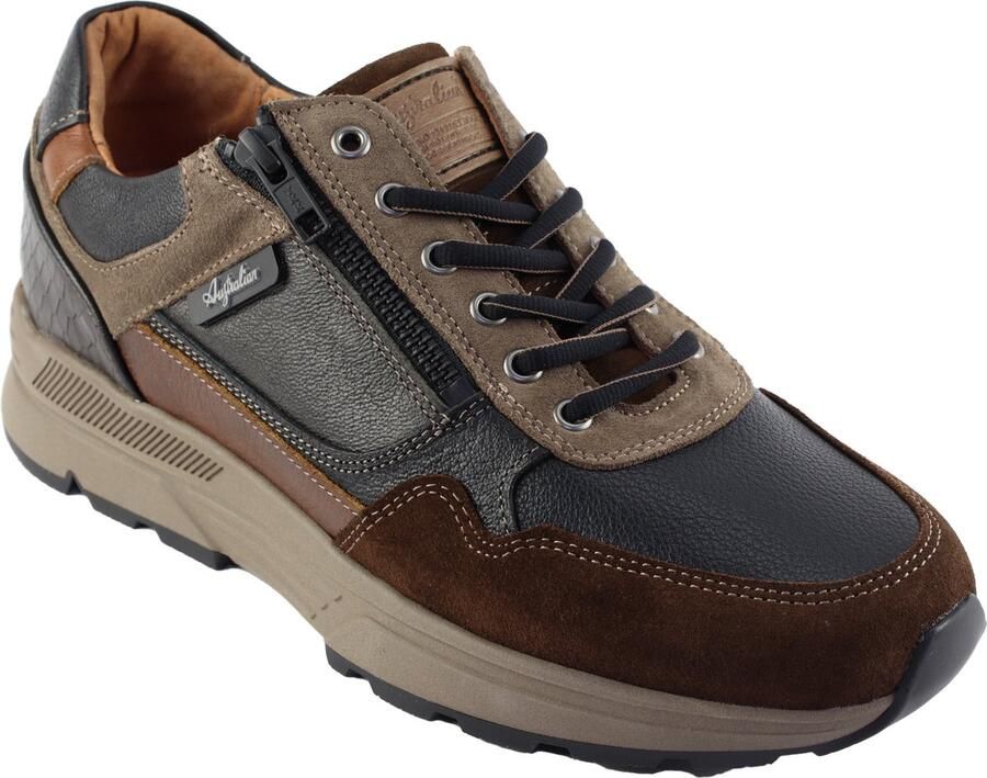 Australian Footwear Heren Sneakers Australian Connery Width H Zwart