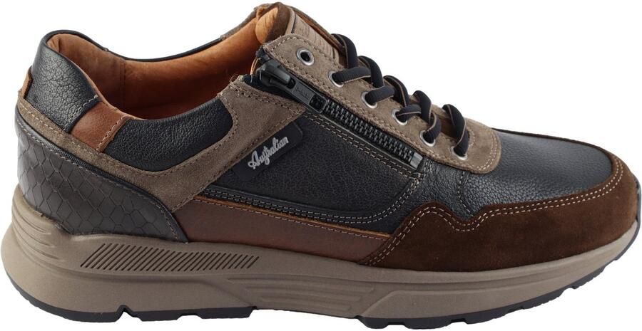Australian Footwear Heren Sneakers Australian Connery Width H Zwart