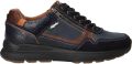 Australian Sneaker Connery Wijdte K 15.1682.01-SJS Blue Cognac Brown - Blauw