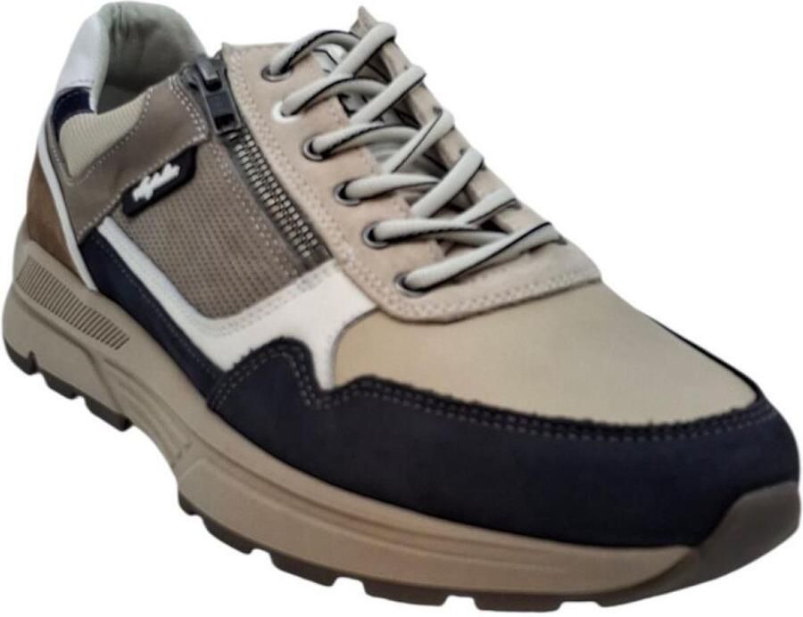 Australian Sneaker Connery Wijdte K 15.1682.03-L68 Taupe Beige Combi - Foto 2