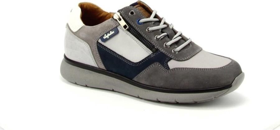 Australian Dakota Grey Blue H-Wijdte Veterschoenen
