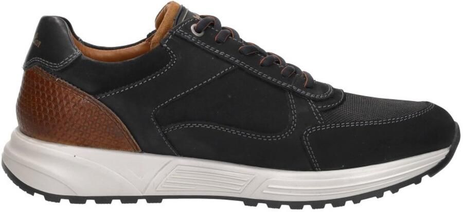 Australian Discover Sneakers zwart Leer