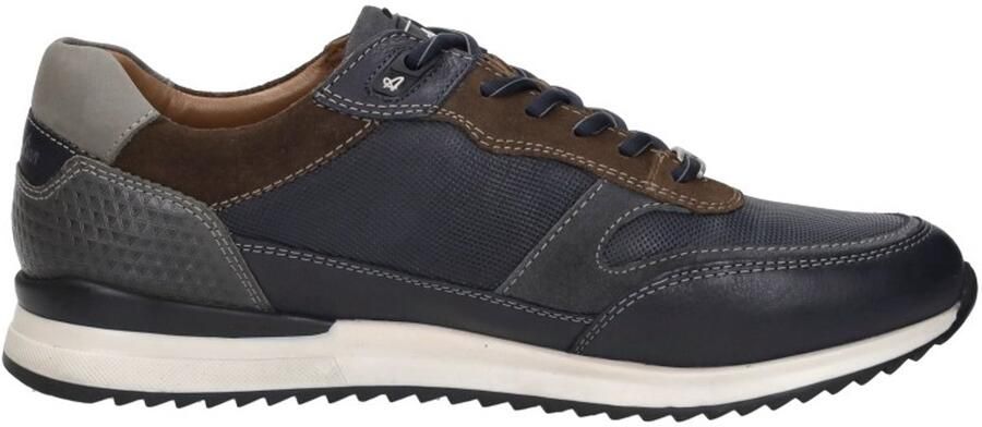 Australian Filmon Sneakers Heren Leren Sneaker Blauw - Foto 3