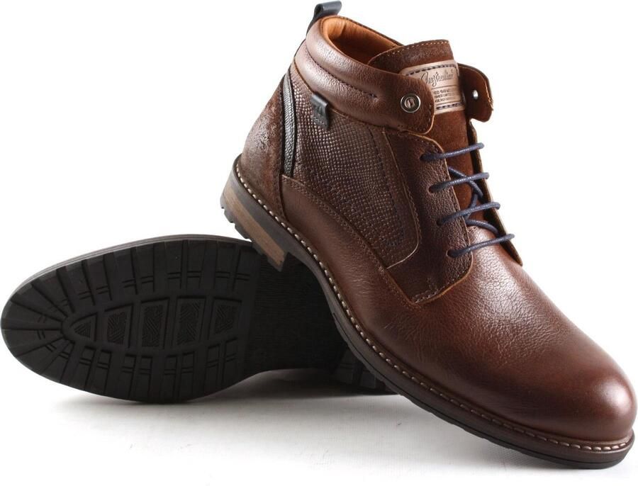 Australian Conley Leather T02 15.1212.02 Tan Black Bruin Heren - Foto 6