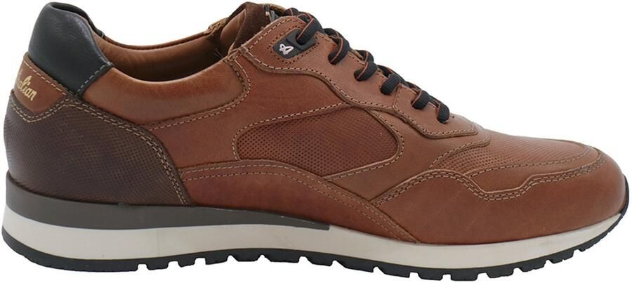 Australian Footwear Heren sneaker Bruin leer Artikel Fabian 15.1722.01DM2 Cognac - Foto 2