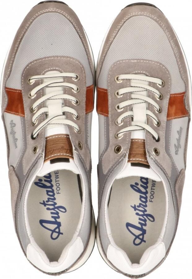 Australian Footwear Rebound Sneakers Grijs Light Grey-White - Foto 3