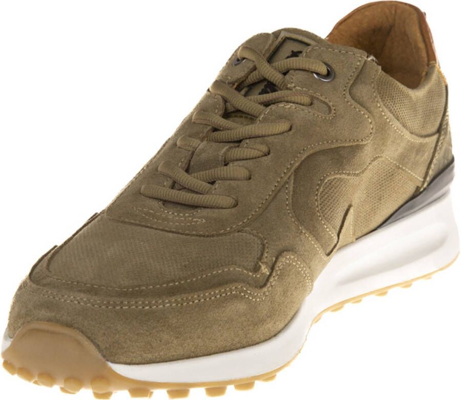 Australian Sneaker Odysey Suède 15.1598.02-EDE Groen-Cognac-Zwart - Foto 2