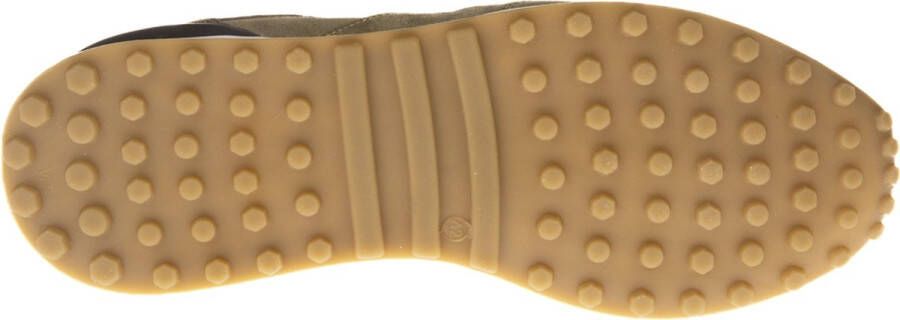 Australian Sneaker Odysey Suède 15.1598.02-EDE Groen-Cognac-Zwart - Foto 17