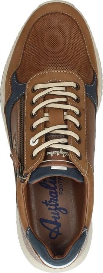 Australian HATCHBACK 15 1607 02 A08 Zwarte sneaker met rits wijdte G - Foto 18