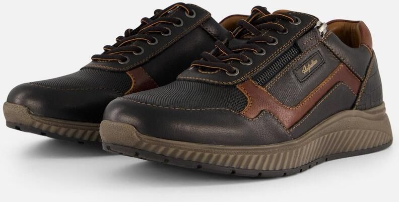 Australian HATCHBACK 15 1607 02 A08 Zwarte sneaker met rits wijdte G - Foto 13