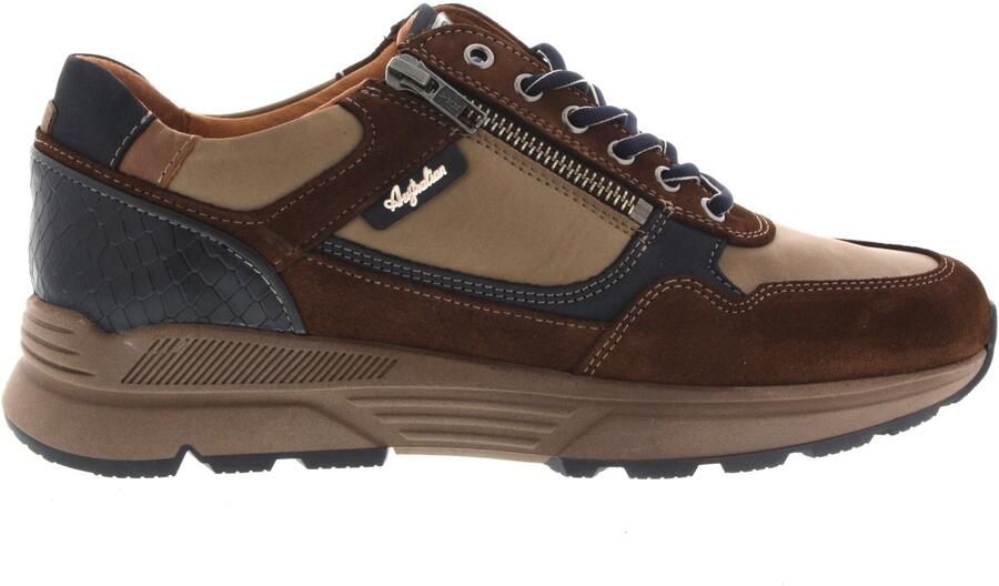 Australian Heren Sneakers Connery -blue Taupe