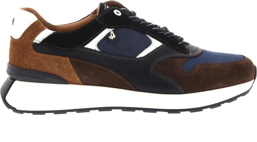 Australian Blauwe Lage Top Sneakers Kyoto Multicolor Heren