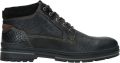 Australian Moderne leren veterschoen Black Heren - Zwart