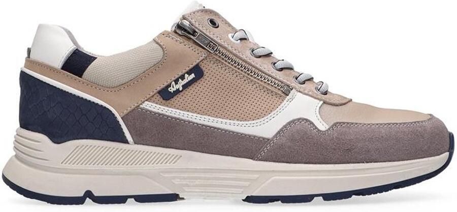 Australian Sneaker Connery Wijdte K 15.1682.03-L68 Taupe Beige Combi