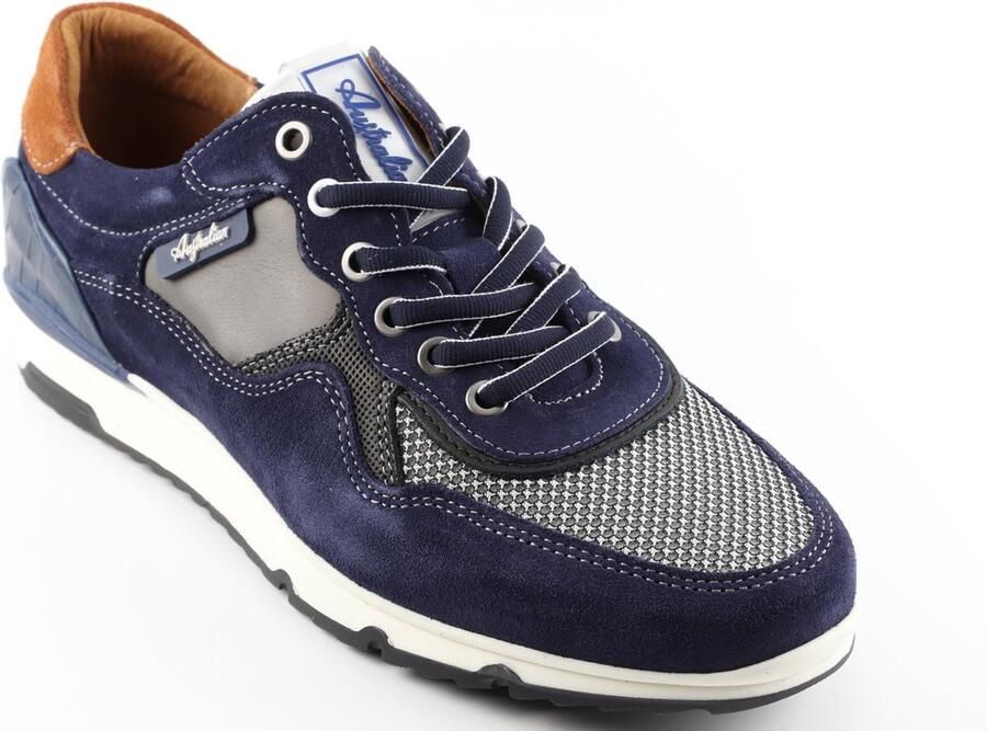 Australian Sneaker Mazoni 15.1516.03 Blauw Combi Suède 10½ - Foto 2