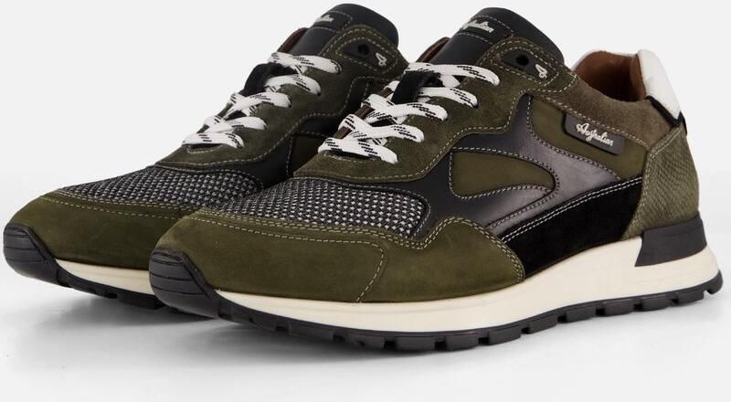 Australian Tiago Sneakers groen Leer