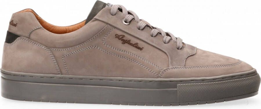 Australian Grijze Barella Suède Sneaker Gray Heren