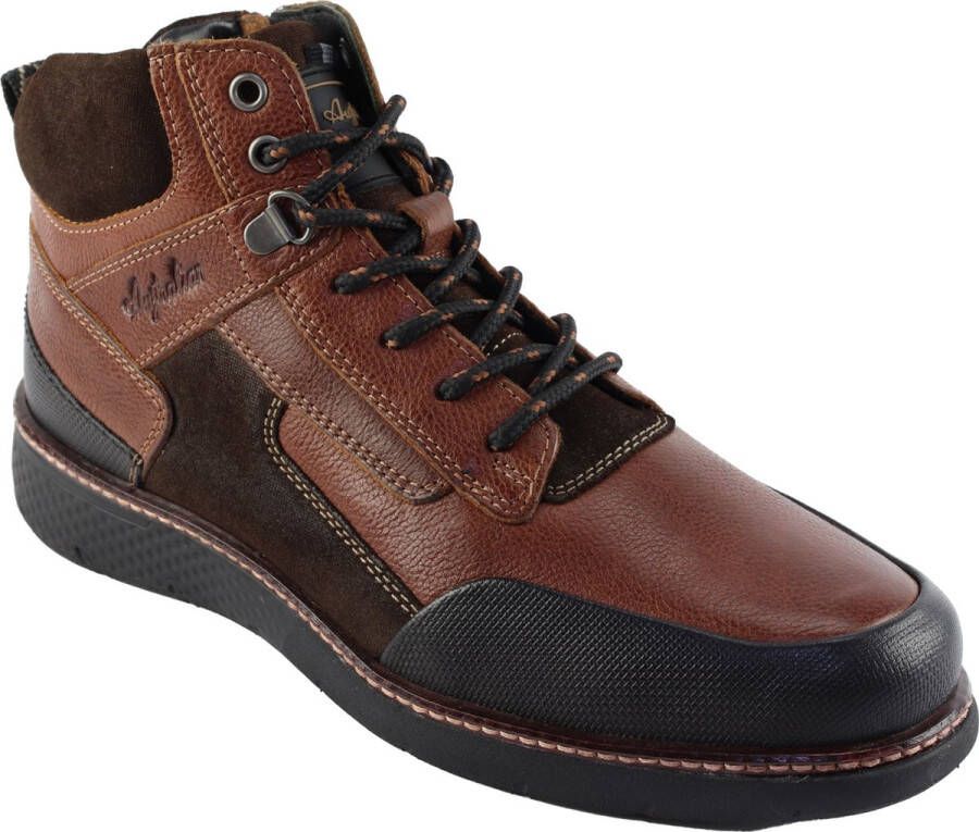 Australian Bezos Leather Cognac D21 Heren Veterschoenen Bruin