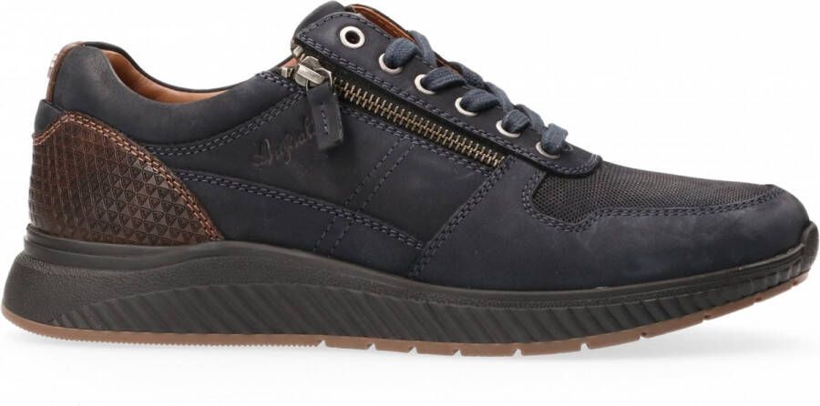 Australian Footwear Heren Sneakers Australian Hurricane Dark Blue Brown Donkerblauw