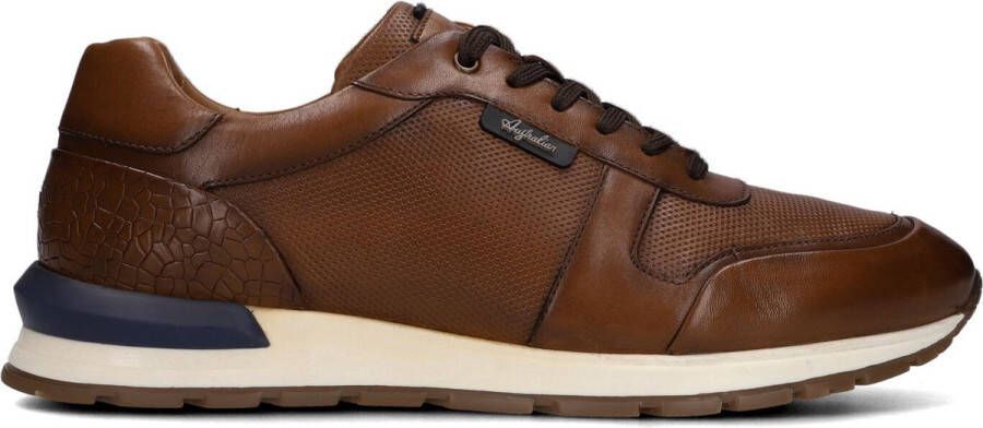 Australian CAMBRIDGE 15 1625 01 D21 Cognacbruine sneaker wijdte G - Foto 2