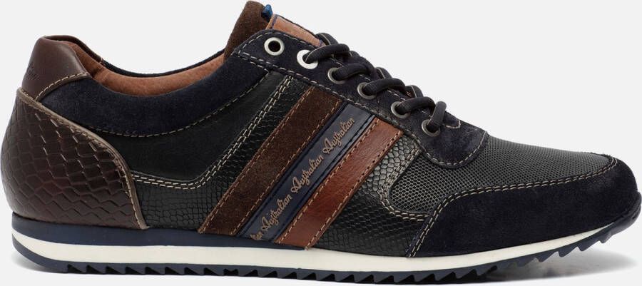 Australian Camaro Lage sneakers Leren Sneaker Heren Blauw - Foto 4