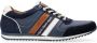Australian Blauwe Suède Lage Sneakers Camaro Multicolor - Thumbnail 2