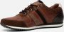 Australian Camaro Lage sneakers Leren Sneaker Heren Bruin - Thumbnail 3