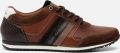 Australian Camaro Lage sneakers Leren Sneaker Heren Bruin - Bruin